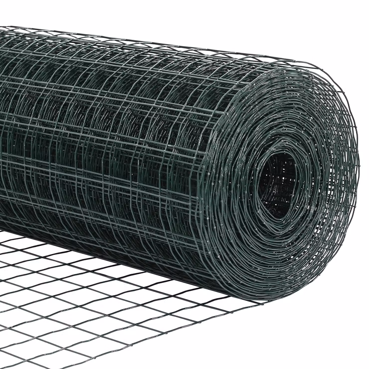 Berkfield Home Euro Fence Steel U-Profile with 11 U-Posts, Green, W: 25 m, H: 0.8 m – 3