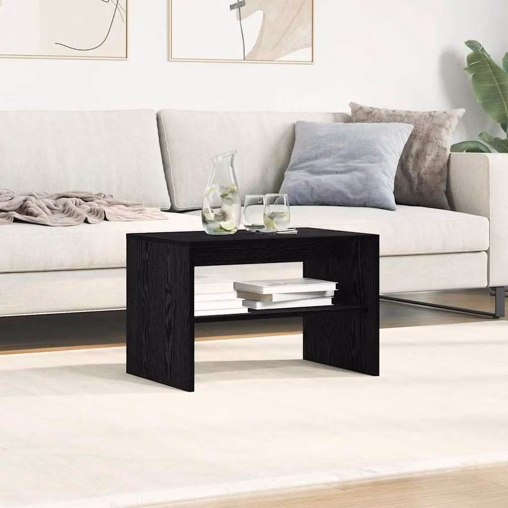 Berkfield Home Black Oak TV Cabinet W/D/H: 60 x 40 x 40 cm – 3