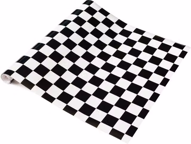 D-C-Fix Monza Self Adhesive Vinyl Wrap Film in Black and Multicolour, W: 45 cm, L: 200 cm