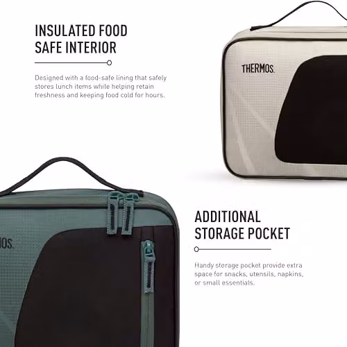 Thermos Radiance Insulated Lunch Bag, Sandstone Beige, 4L – 10
