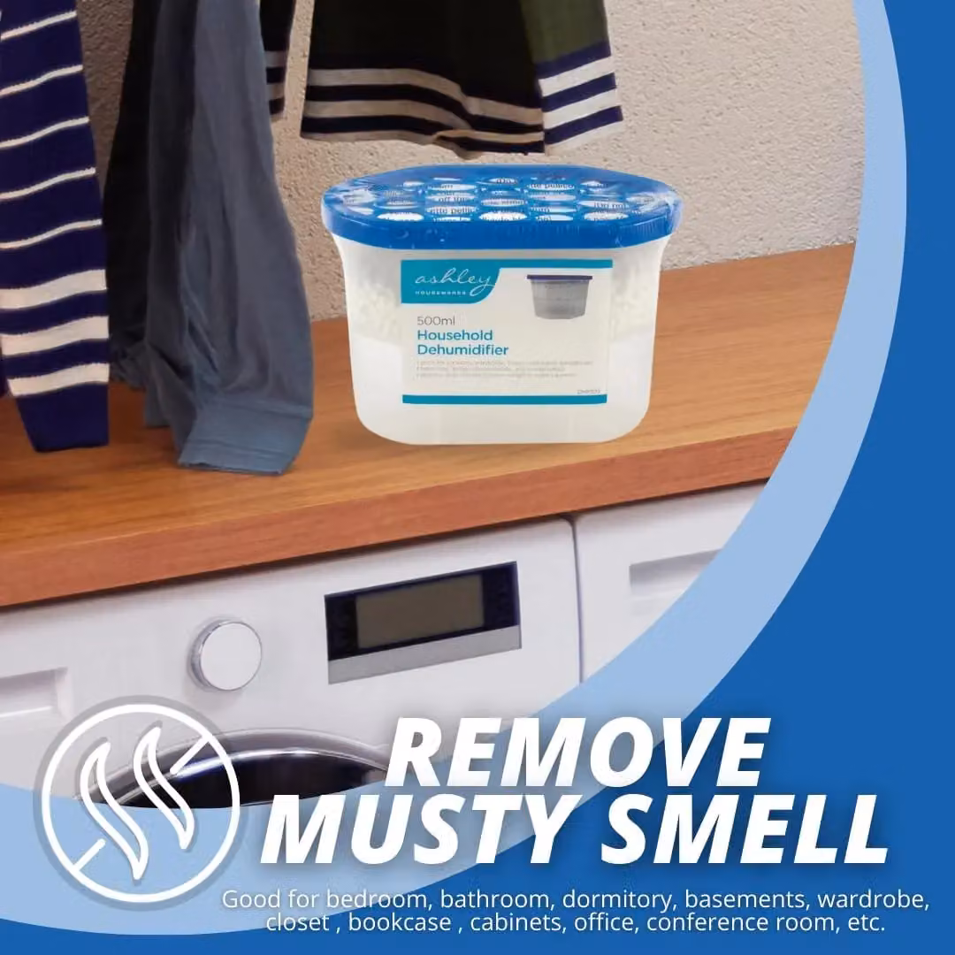 Ashley Blue Unscented Interior Dehumidifier, 500ml – 7