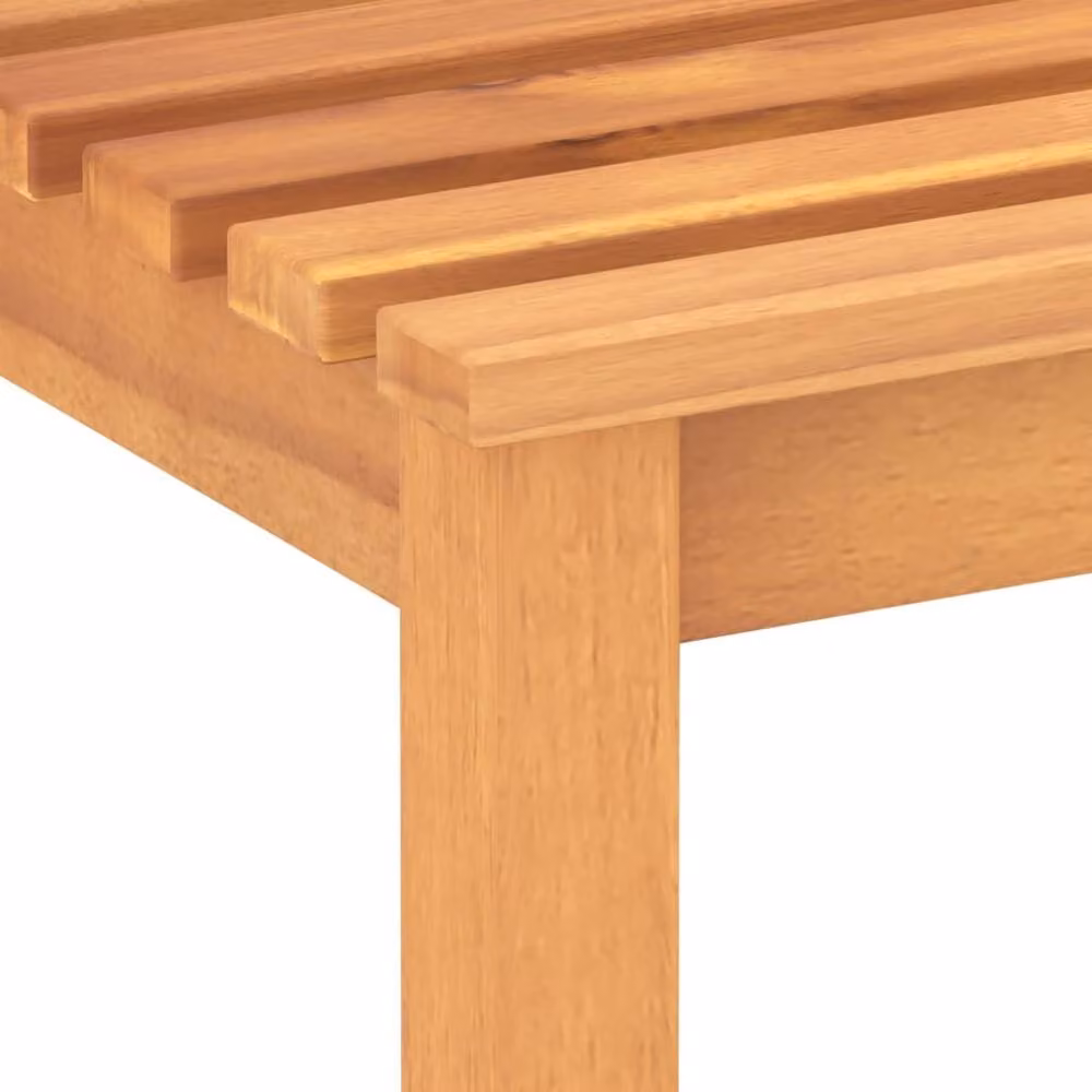 Berkfield Home Garden Bench in Brown Solid Teak Wood, Width: 180 cm – 3