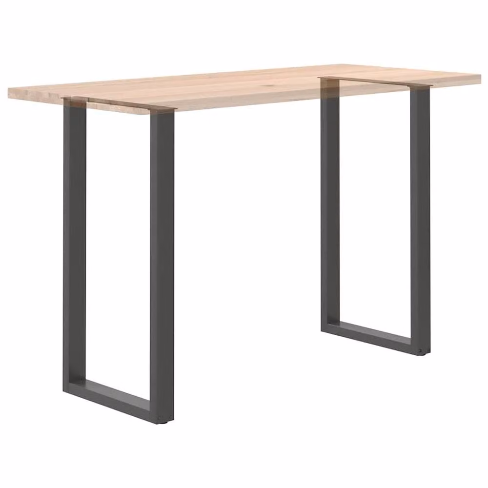 Berkfield Home Modern U-Shaped Coffee Table Legs, 2 Pieces, Anthracite Dark Grey, H: 60 cm, W: 110.5 cm – 4