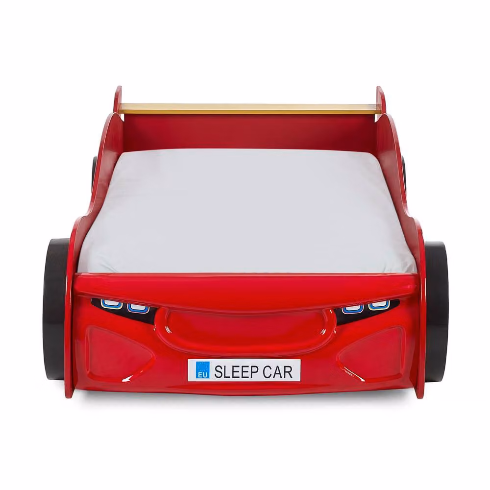 Cheshire Wave Racer Single Bed in Red, W/D/H: 90 x 200 cm – 4
