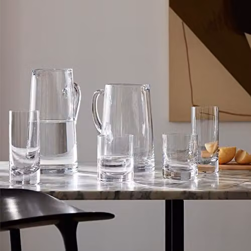 LSA International Bar Tapered Glass Jug, 1.9 l, Transparent – 2