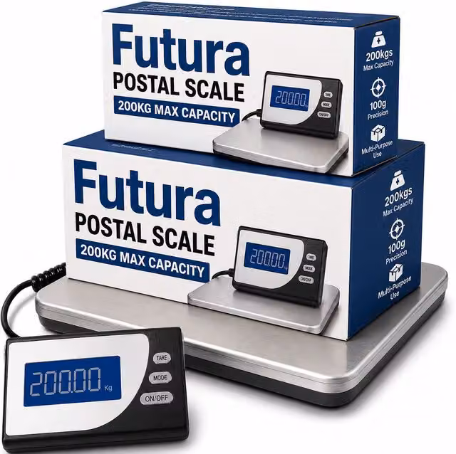 Futura Heavy Duty Digital Postal Scales in Silver – 4
