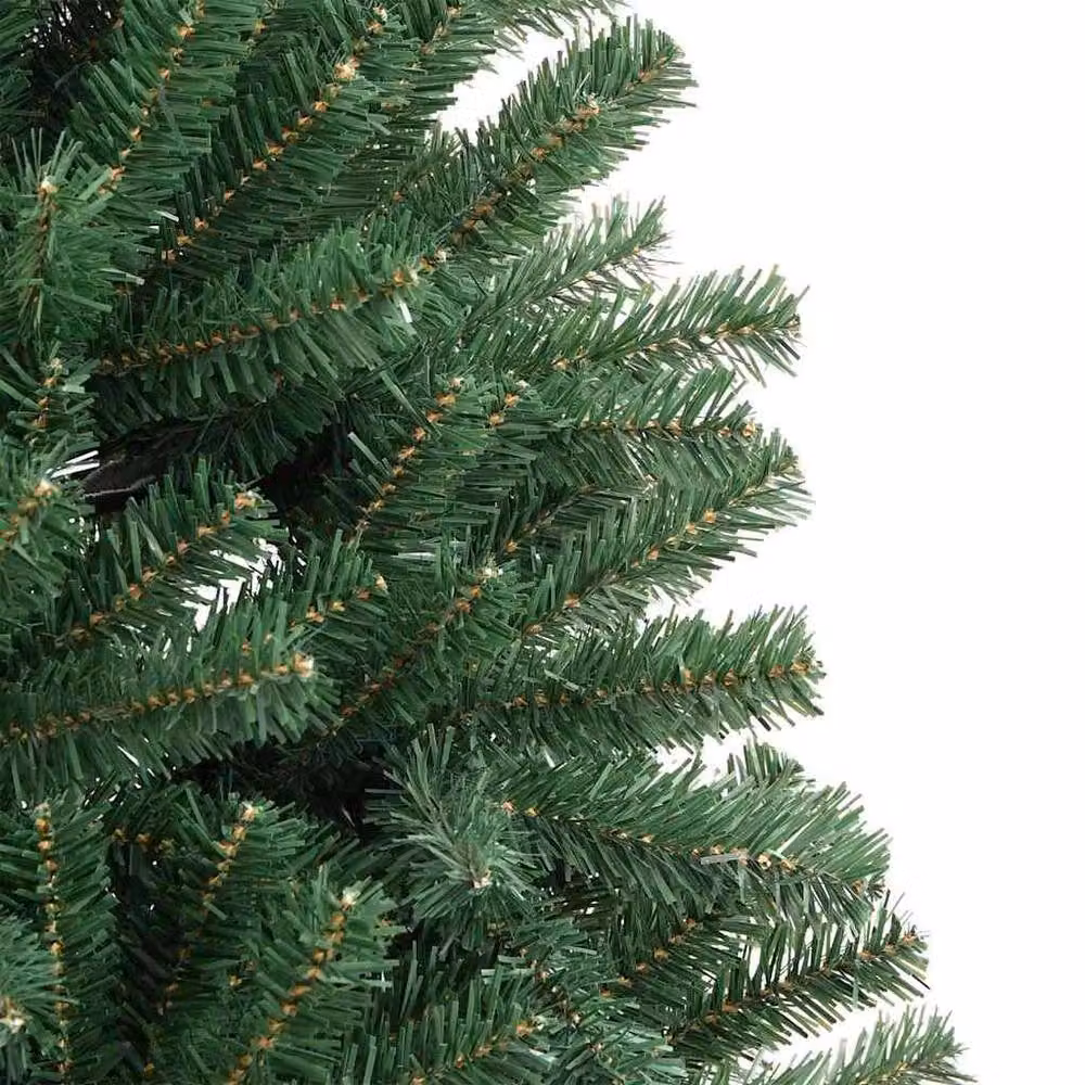 Berkfield Home Green Artificial Hinged Christmas Tree, Height: 150 cm – 4