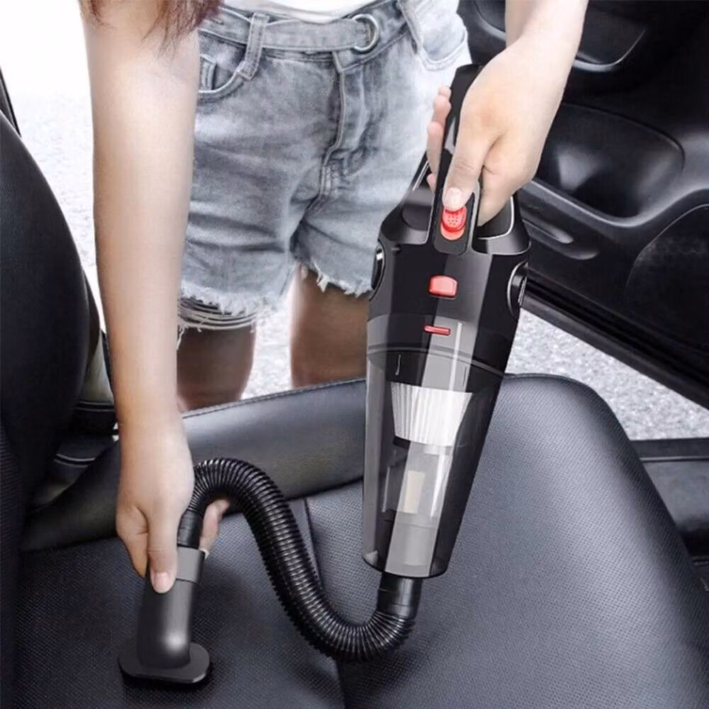 NESTLUNE Powerful Wet and Dry Wired Car Vacuum Cleaner in Black, W/D/H: 100 x 15 cm – 2