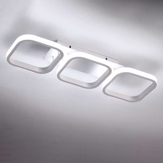 Pheashine Modern LED Ceiling Light, Cool White 6500K, Length: 53 cm – 1