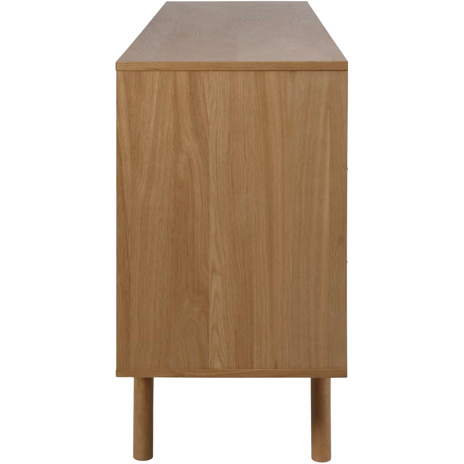 Furniture To Go Marte Retro 2 Door 4 Drawer Oiled Oak Sideboard in Brown – 2