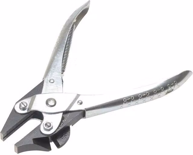 Maun Silver Side Cutting Pliers with Return Spring, 160 mm