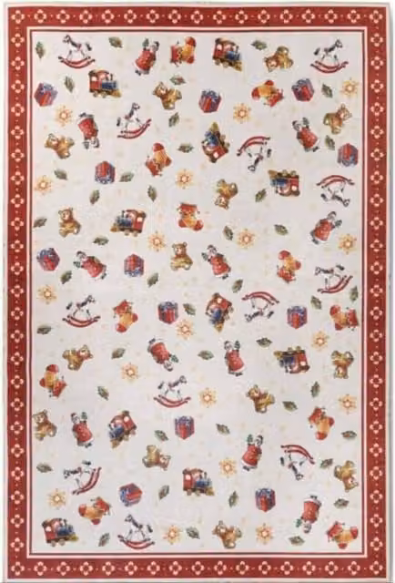 THE RUGS Villeroy & Boch Toys Delight Kids Rug, Multicolour, W: 80 cm, D: 50 cm