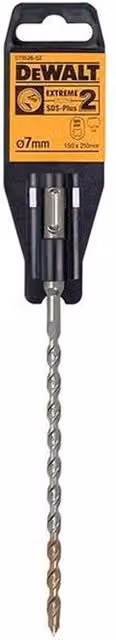 DeWalt SDS Plus Extreme 2 Carbide Tipped Drill Bit in Silver and Multicolour