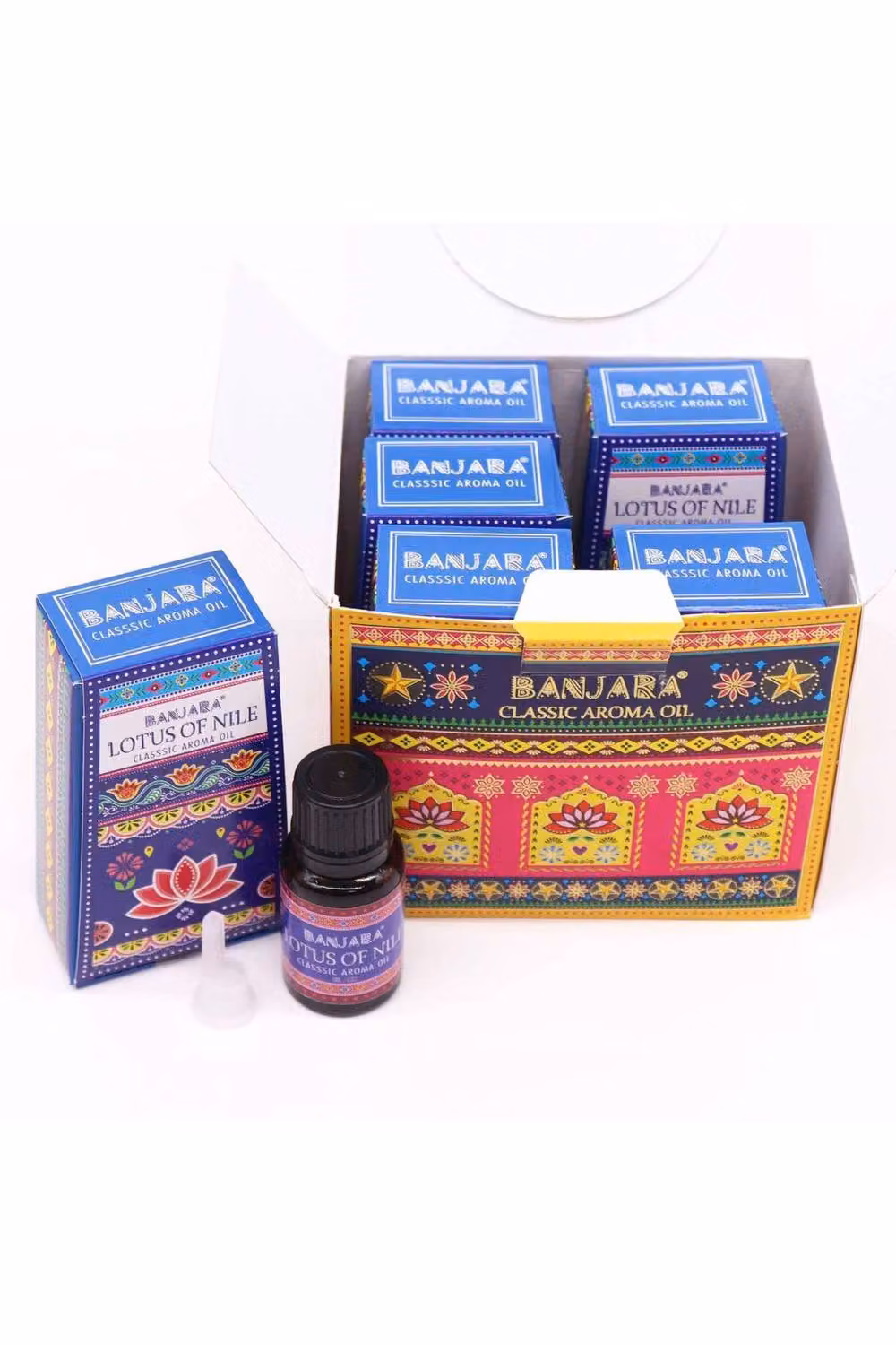 KDMD Banjara Lotus of the Nile Indian Fragrance Oil, 10ml, Blue Floral Scent – 2
