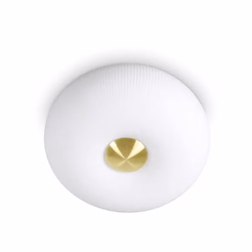 Ideal Lux Arizona 2 Light Flush Ceiling Light in White