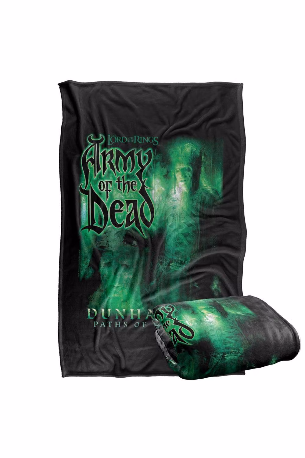 LOGOVISION Lord Of The Rings Army Of The Dead Homage Super Soft Silky Touch Fleece Throw Blanket, Multicolour, W: 91 cm, D: 147 cm – 7