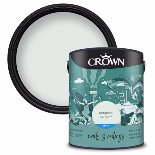 Crown Green Matt Dispersion Emulsion Paint 5l – 2