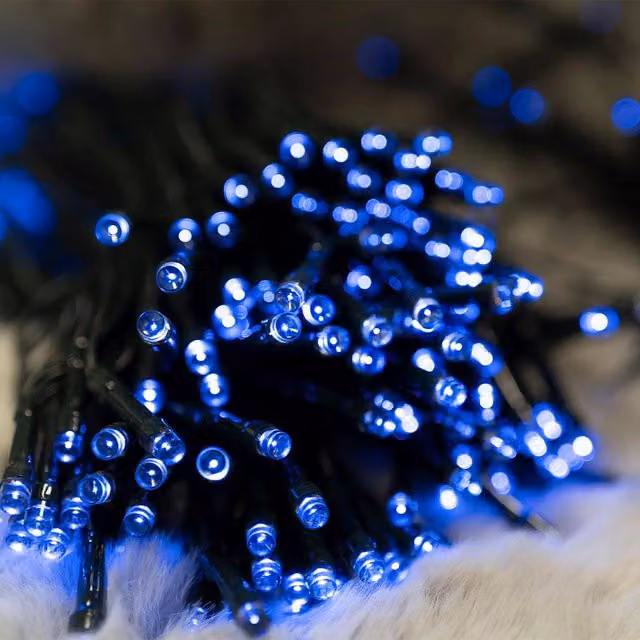 Voltico 250 Solar Powered LED Fairy Lights in Blue