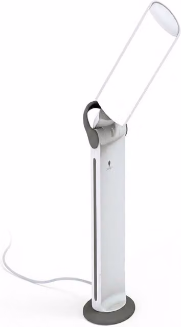 Daylight Twist 2 Portable Foldable LED Tabletop Task and Reading Lamp in White – 1
