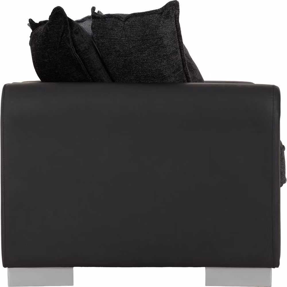 Seconique Millie 3+2 Seater Fabric Sofa Suite in Dark Grey – 4