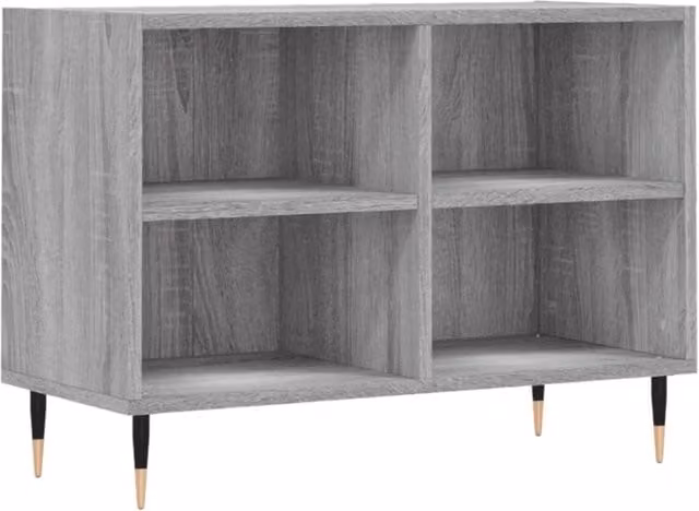 Berkfield Home Grey TV Cabinet W: 69.5 cm, D: 30 cm, H: 50 cm