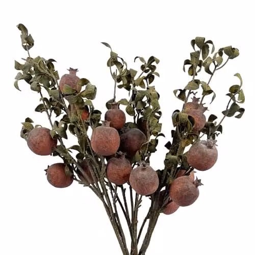 Leaf UK Red Organic Floral Artificial Flowers for Tabletop