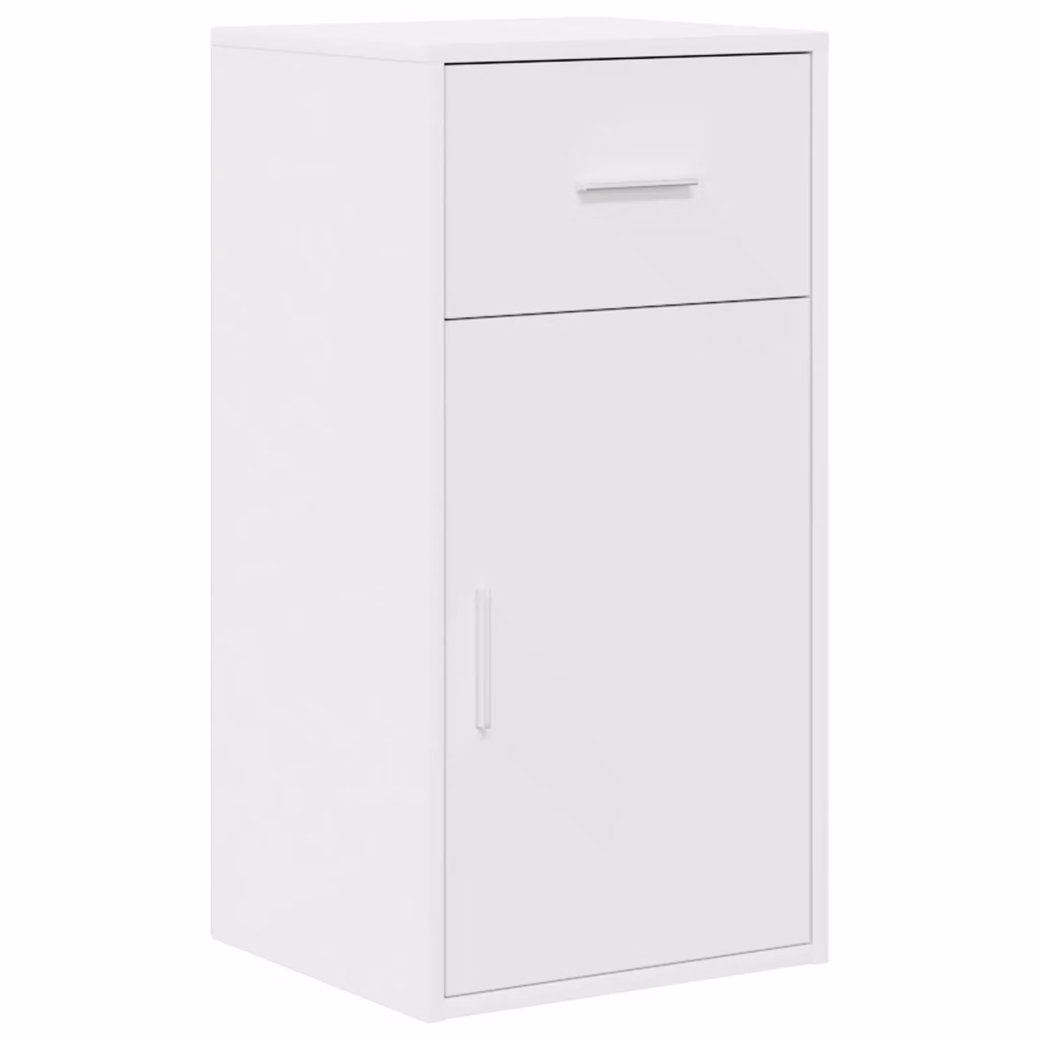 Berkfield Home White MDF Compact Storage Cabinet – 2