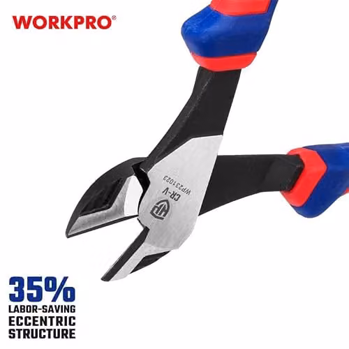 WORKPRO Blue Chrome Vanadium Side Cutter Pliers – 2