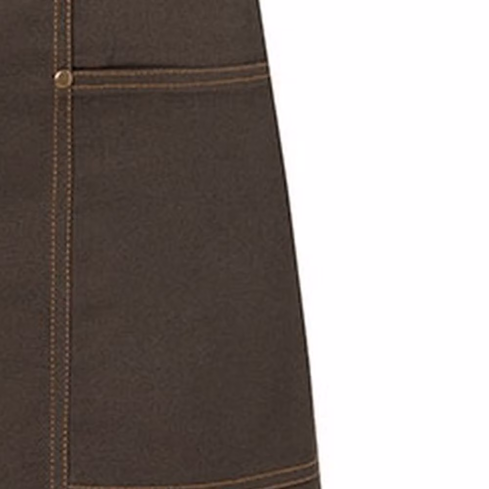 Karlowsky Urban Casual Style Waist Apron in Brown – 2