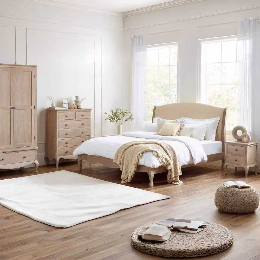 Cheshire Amara Combination Wardrobe in Limed Light Oak – 3