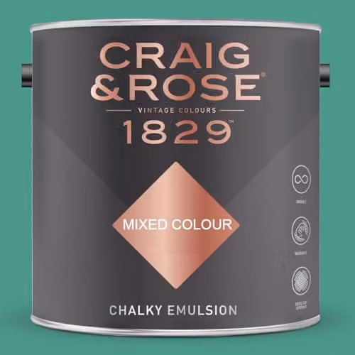 Craig & Rose 1829 Fleurie Chalky Matt Emulsion Paint, Multicolour, 2.5 l