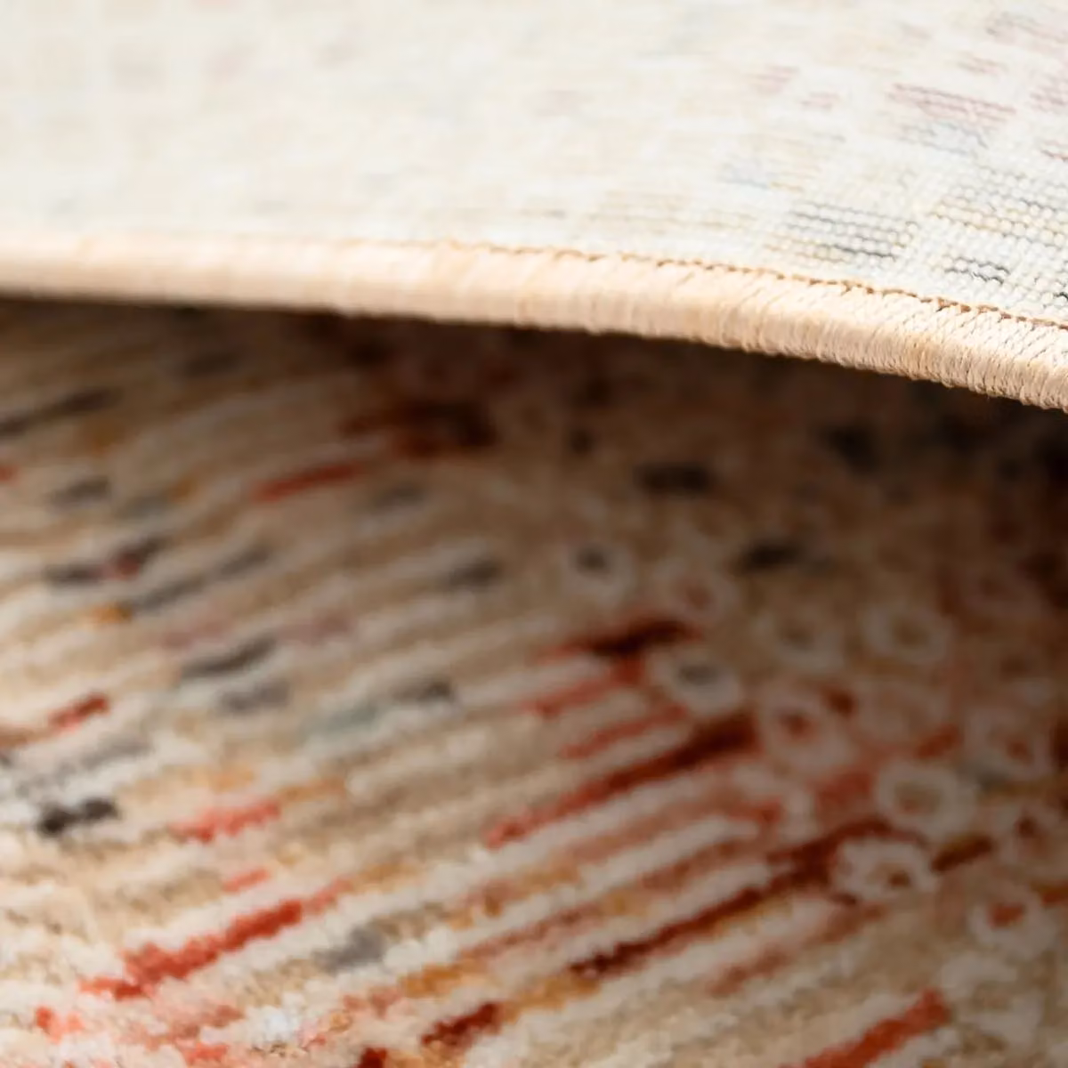 The Rug Shop UK Traditional Beige Abstract Polypropylene Easy To Clean Rug W: 200 cm, D: 290 cm – 2