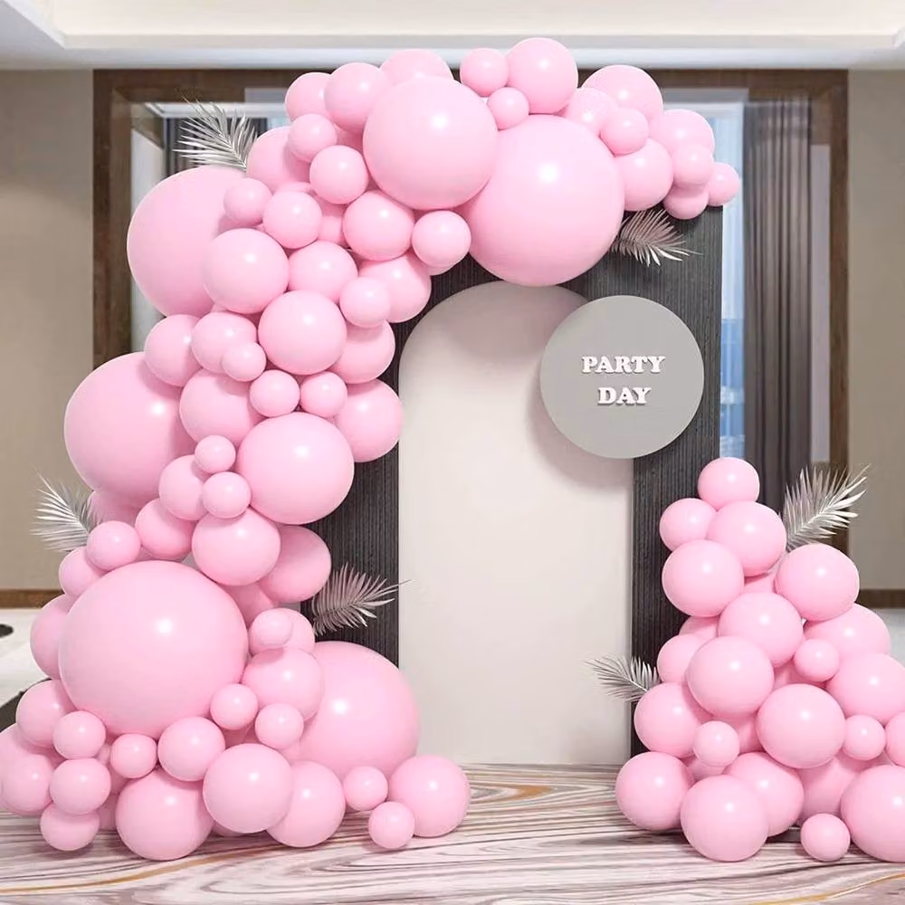 PAWNORA Gold Metal Freestanding Balloon Arch Frame for Parties – 2