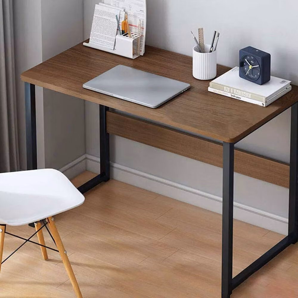 Kelvenix Modern Brown Computer Desk for Home Office, W/D/H: 120 x 60 x 72 cm – 3