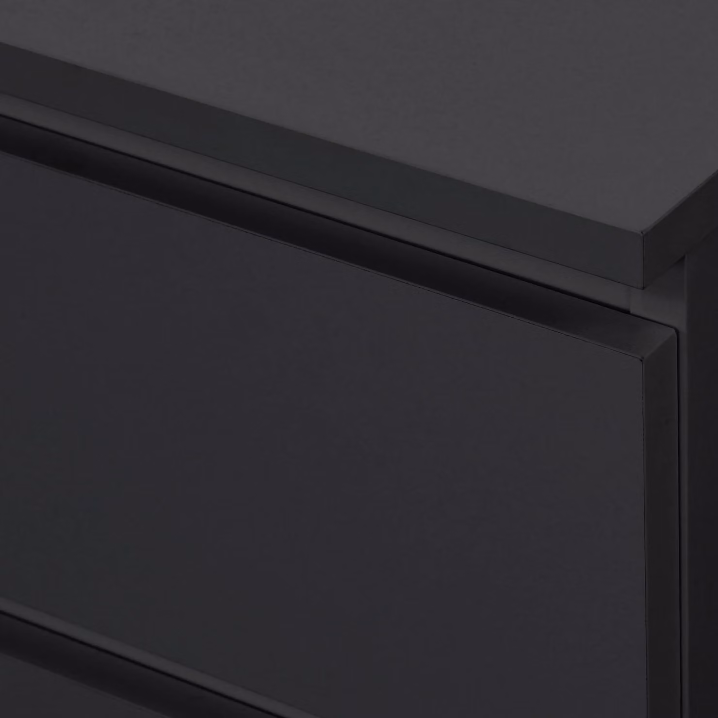 Birlea Oslo 6 Drawer Chest in Grey and Black W/D/H: 121.5 x 40 x 70 cm – 2