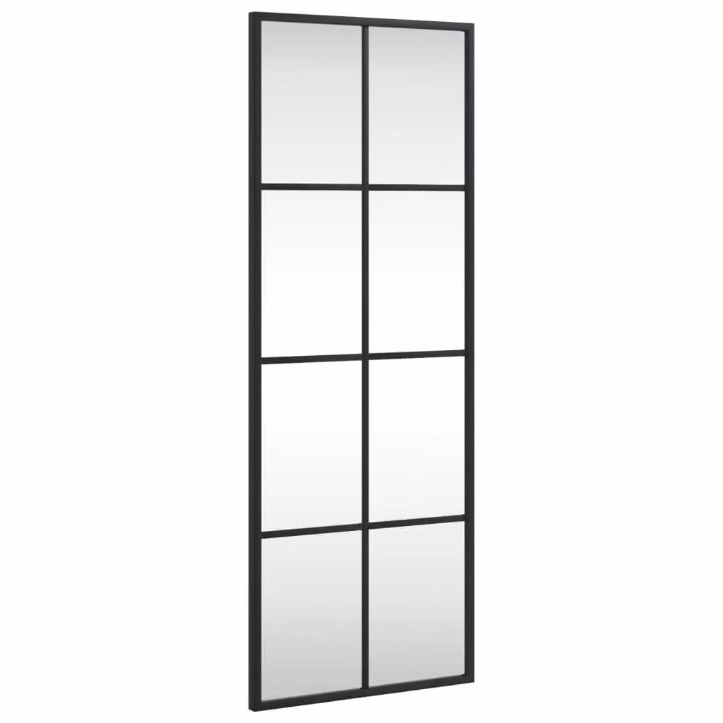 Berkfield Home Minimalist Rectangular Wall Mirror in Black, W: 30 cm, H: 80 cm – 2