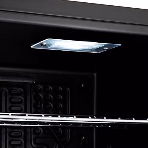 Subcold Super50 LED Mini Fridge, 50L Silver Compressor Chiller with LED Light and Lock, W/D/H: 44 x 42 x 47 cm – 6