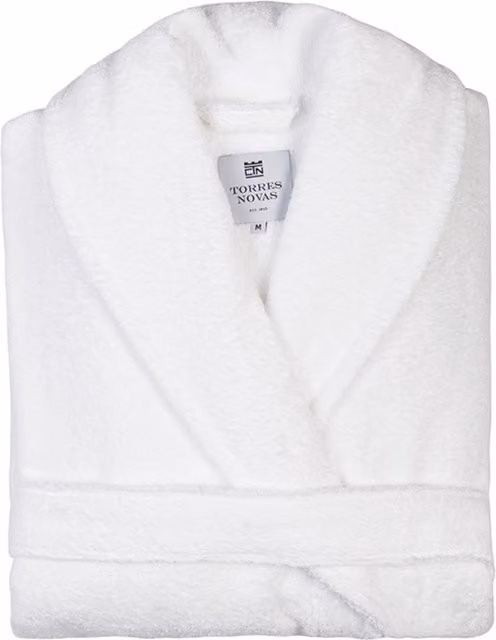 Torres Novas White Bathrobe