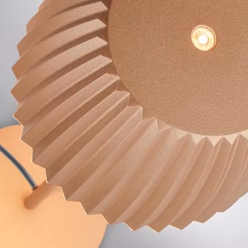 Briloner Brown LED Table Lamp with Touch Control, Dimmable Warm White Light, W/D/H: 14.3 x 14.3 x 36 cm – 7