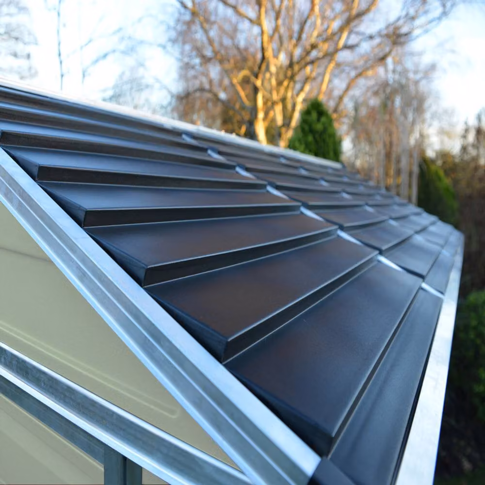 Palram Skylight Polycarbonate Shed in Beige, W: 185 cm, D: 154 cm, H: 217 cm – 3