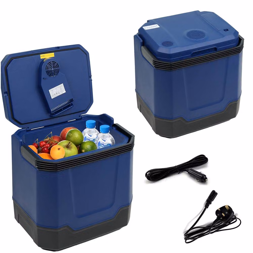 Crystals 33L Electric Hot and Cold Cool Box in Dark Blue – 2