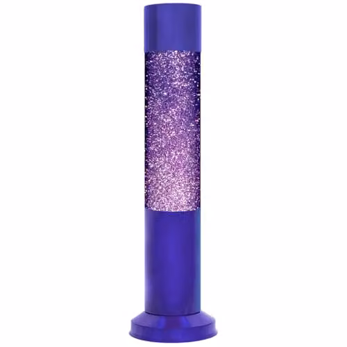 Nova Lighting Baby Glitter Sensory Soothing Tabletop Lamp, Purple – 1