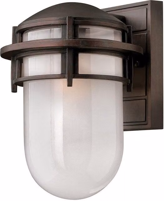 Netlighting Reef Small Victorian Outdoor Wall Lantern in Brown Bronze with IP44 Rating and E27 Socket – 1