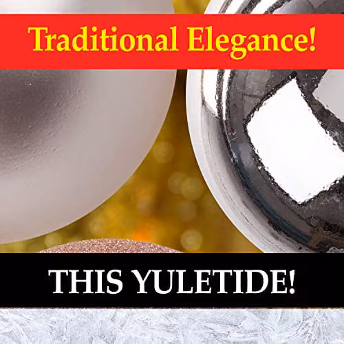 VFM e-Store Christmas Bauble Pack of 3 in Gold, Silver and Pink, Diameter: 12 cm – 8