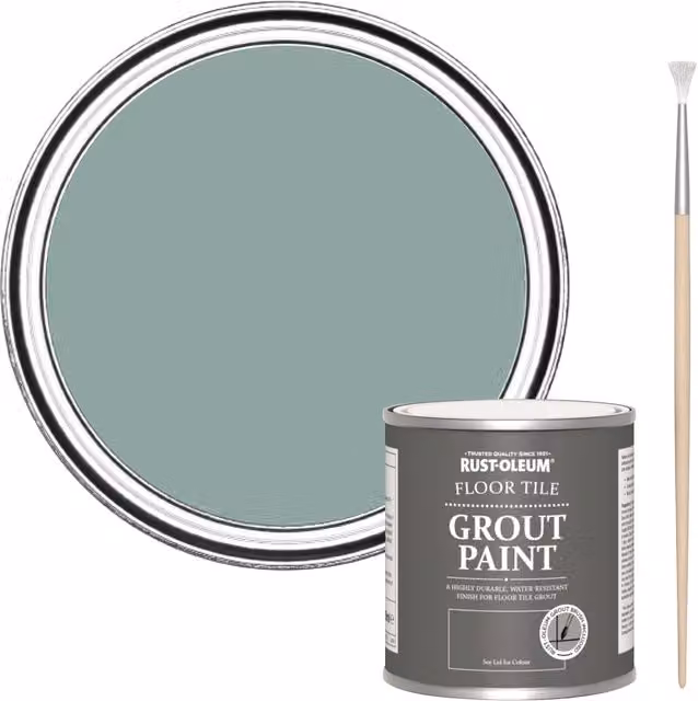 Rust-Oleum Floor Grout Paint in Gresham Blue, 250ml