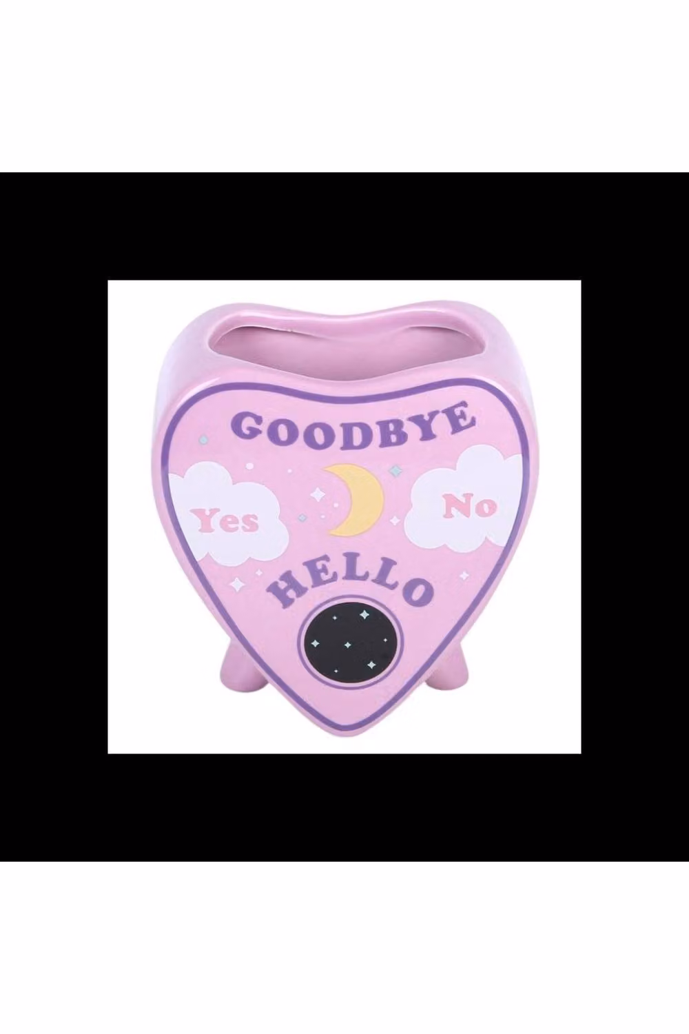 KDMD Pastel Talking Board Planchette Ceramic Flower Vase in Multicolour with Floral Design – 2