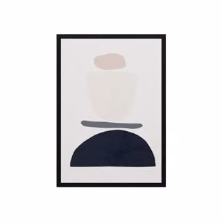 Dome Deco FRACTION STACK Multicolour Abstract Graphic Hanging Paper Artwork