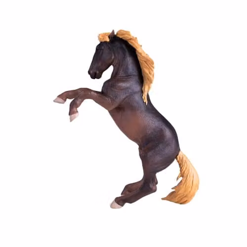 MOJO Brumby Stallion Horse Collectable Animal Toy Figure in Beige and Brown