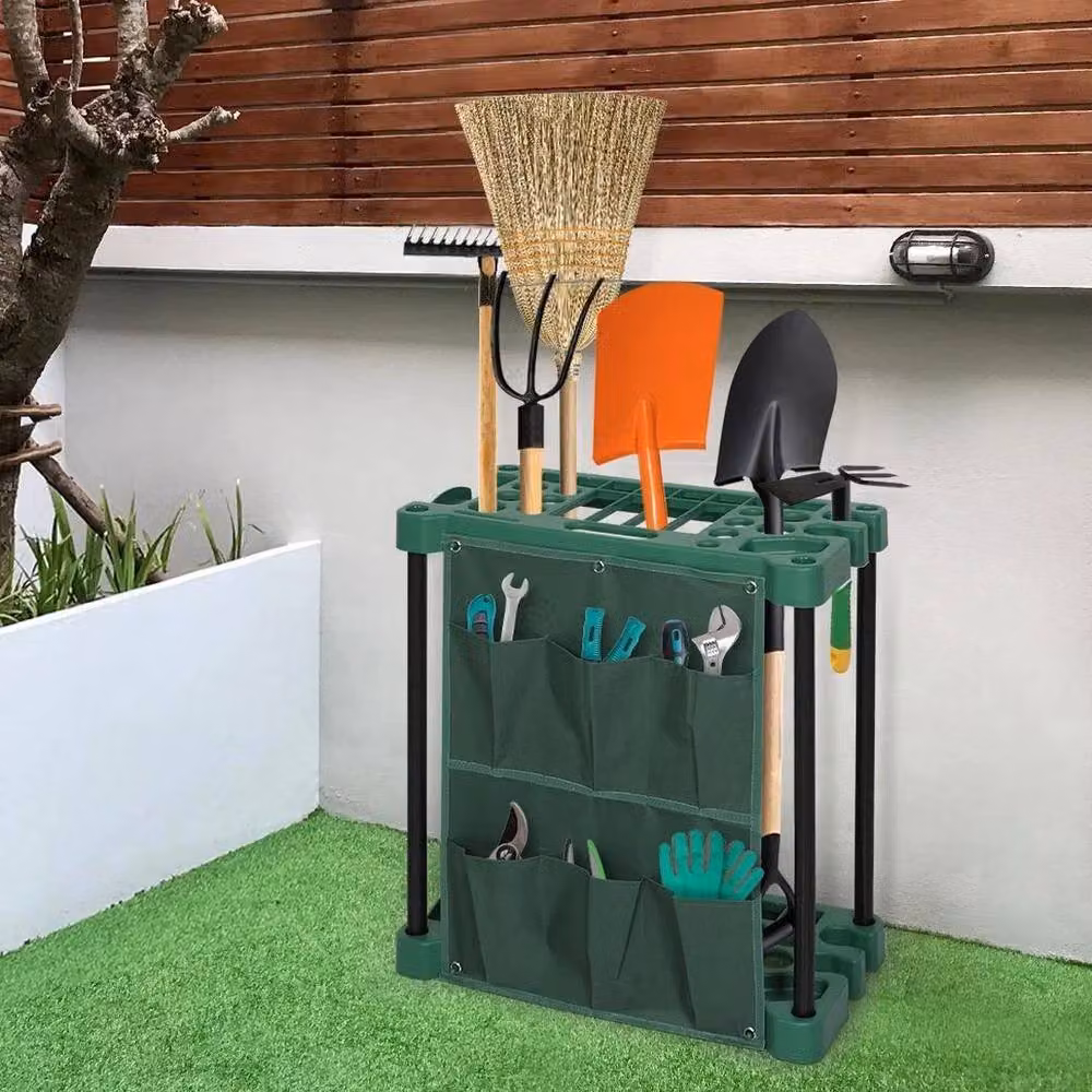 Kelvenix Garden Tool Storage Rack in Green, W: 520 cm, D: 52 cm, H: 52 cm – 5