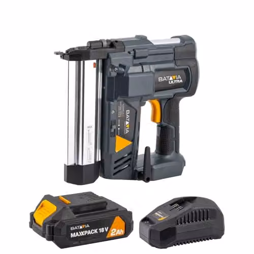 Batavia 18V MAXXPACK Cordless Staple and Nail Gun in Grey and Orange – 5